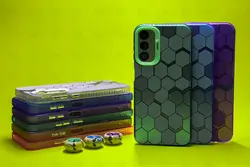 قاب 3D لانه زنبوری سامسونگ A15 طرح شطرنجی