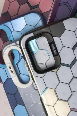 قاب 3D لانه زنبوری سامسونگ A15 طرح شطرنجی