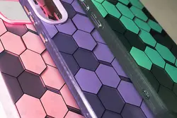 قاب 3D لانه زنبوری سامسونگ A15 طرح شطرنجی