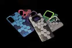 قاب 3D لانه زنبوری سامسونگ A15 طرح شطرنجی