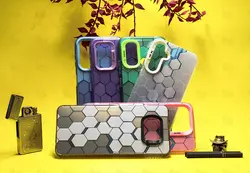 قاب 3D لانه زنبوری سامسونگ A15 طرح شطرنجی