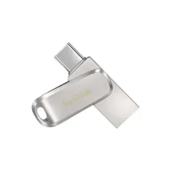 فلش مموری سن دیسک مدل Ultra Dual Drive Luxe ظرفیت 256 گیگابایت