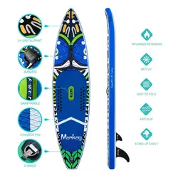 پدل‌ برد MONKEY برند FUNWATER رنگ آبی