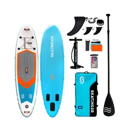 پدل‌برد اقتصادی Voyager برند Skatinger سایز “6’10 رنگ نارنجی