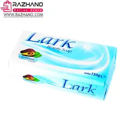 صابون حمام لارک lark عصاره آووکادو بسته 6 عددی