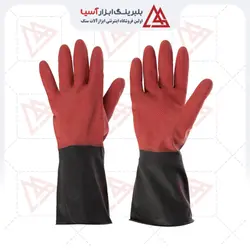 دستکش پلاستیکی استادکار(بنایی)plastic gloves master craftsman (mason)