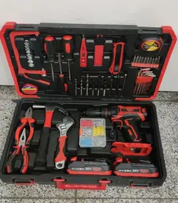 کیت دریل شارژی پیچ گوشتی شارژی 36 ولت باس BOSS مدل 36V