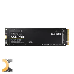 حافظه اس اس دی سامسونگ مدل 980 NVMe M.2 ظرفیت 250 گیگابایت ا Samsung NVMe M.2 980 250GB SSD