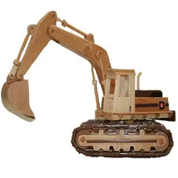 بیل مکانیکی دکوری چوبی