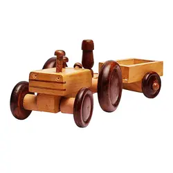 تراکتور اسباب بازی چوبی