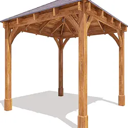 سایه بان چوبی