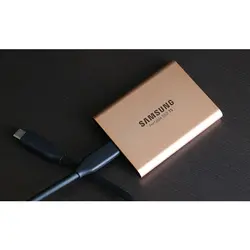 حافظه SSD اکسترنال سامسونگ مدل T5 ظرفیت 1 ترابایت قرمز