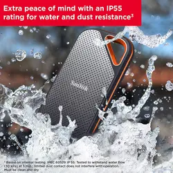 اس اس دی اکسترنال سن دیسک مدل Extreme pro E81 ظرفیت ۱ ترابایت