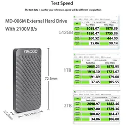 اس اس دی مدل Oscoo SSD MD006 1TB