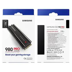 اس اس دی اینترنال سامسونگ مدل 980PRO with Heatsink ظرفیت 1 ترابایت