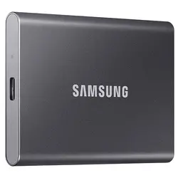 هارد SSD اکسترنال سامسونگ مدل T7 Portable Grey ظرفیت 1 ترابایت