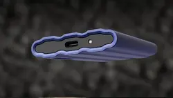 هارد SSD اکسترنال سامسونگ مدل T7 Shield Blue ظرفیت 1 ترابایت