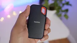 هارد اس اس دی اکسترنال سن دیسک مدل SDSSDE61-4TB-G25 ظرفیت 4 ترابایت
