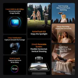 دوربین فیلمبرداری دی جی آی Osmo Pocket 3 Creator Combo