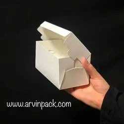 جعبه مقوايی كاپ كيك