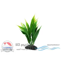 گیاه مصنوعی آکواریوم مدل بوته کوچک چمنی 8.5 سانت کد 706 (سبز)boteh code 706