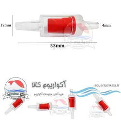 سوپاپ یکطرفه هوا مدل A-10 (رنگ قرمز)check valve A-10 red