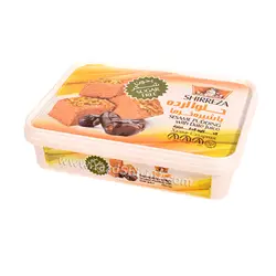 حلوا ارده با شیره خرما 400 گرمی شیررضا