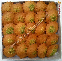 کیک یزدی ممتاز 1100 گرمی شیرینی سنتی