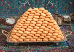 نان نارگیلی 450 گرمی شیرینی سنتی یزد