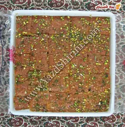 کیک شامی (کیک باقلوا) 740 گرمی حاج خلیفه رهبر