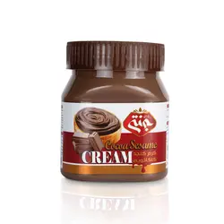 کرم کنجد شکلاتی 400 گرمی جنتی