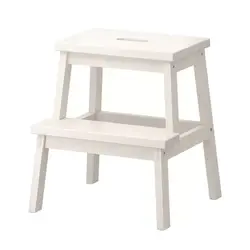 چهارپایه ایکیا مدل BEKVAM سفید