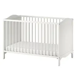 تخت نوزاد چوبی ایکیا مدل SMAGORA