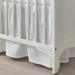 تخت نوزاد چوبی ایکیا مدل SMAGORA