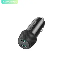 شارژر فندکی 25 وات مدل RP-VC032 راوپاور – Car charger
