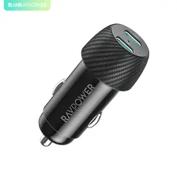شارژر فندکی 25 وات مدل RP-VC032 راوپاور – Car charger
