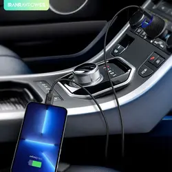 شارژر فندکی 25 وات مدل RP-VC030 راوپاور – Car Charger
