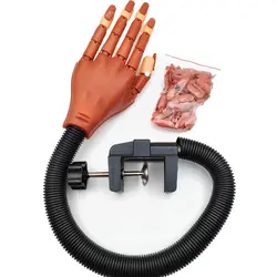 دست مفصل دار تمرین کاشت ناخن