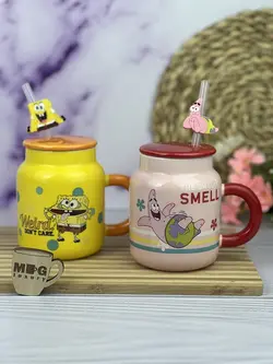 ماگ باب اسفنجی و پاتریک نی دار درب دار