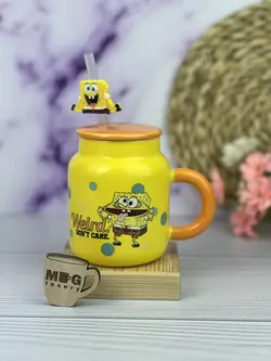 ماگ باب اسفنجی و پاتریک نی دار درب دار