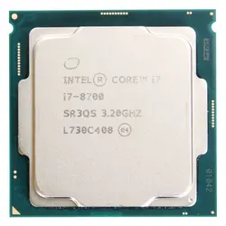پردازنده مرکزی اینتل مدل i7 8700 TRAY