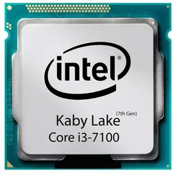 پردازنده مرکزی اینتل مدل i3 7100 TRAY