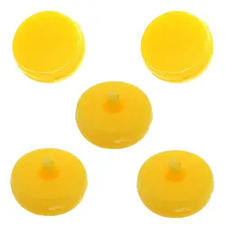 دکمه کمربند ایمنی رنگ زرد بسته 5 عددی