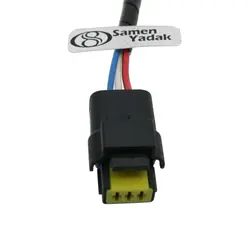 سوکت تبدیل چراغ جلو 206 قدیم به چراغ 206 جلو جدید (کریستالی)