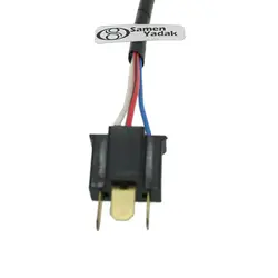 سوکت تبدیل چراغ جلو 206 قدیم به چراغ 206 جلو جدید (کریستالی)