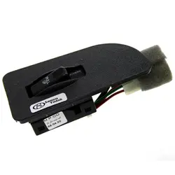 کلید شیشه بالابر پراید 141 تک پل (سمت شاگرد)