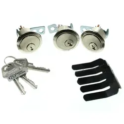 قفل سوئیچی برنجی پراید سری (نیک) (دو درب و صندوق)