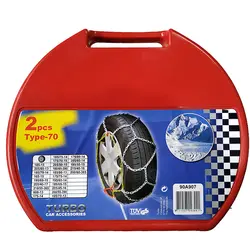 زنجیر چرخ ضربدری (زنبوری )  مدل KN-60 مناسب 405 ، 206 و سایر خودروها با این سایز لاستیک