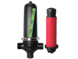 فیلتر دیسکی اتوماتیک (خودشوینده) 2 اینچ، کلمپ استیل، آبدهی25 متر مکعب در ساعت، مش 120