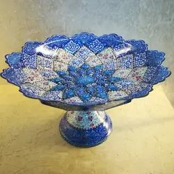 شیرینی خوری پایه دارمیناکاری